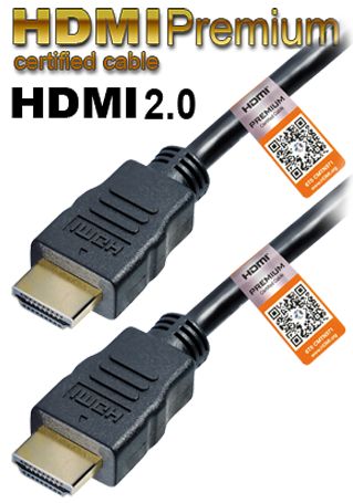 HDMI kábel Premium 2.0 o dĺžke 3 m