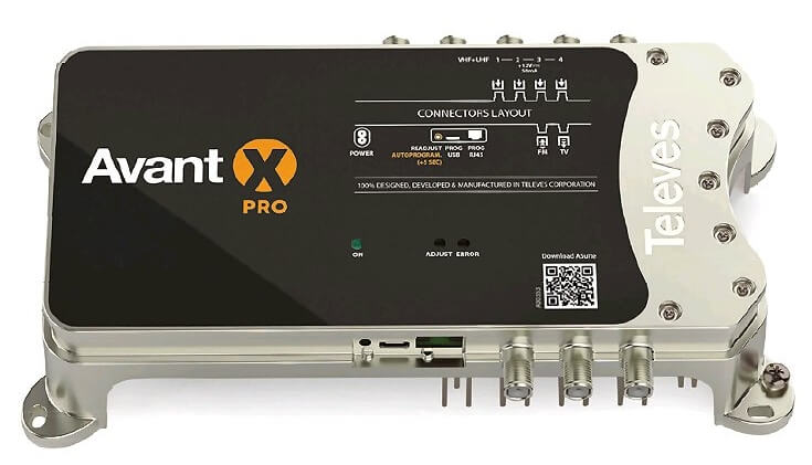 Televes AVANT X PRO DVB-T zosilňovač