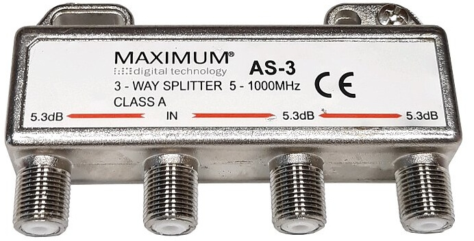 Rozbočovač 3xF MAXIMUM
