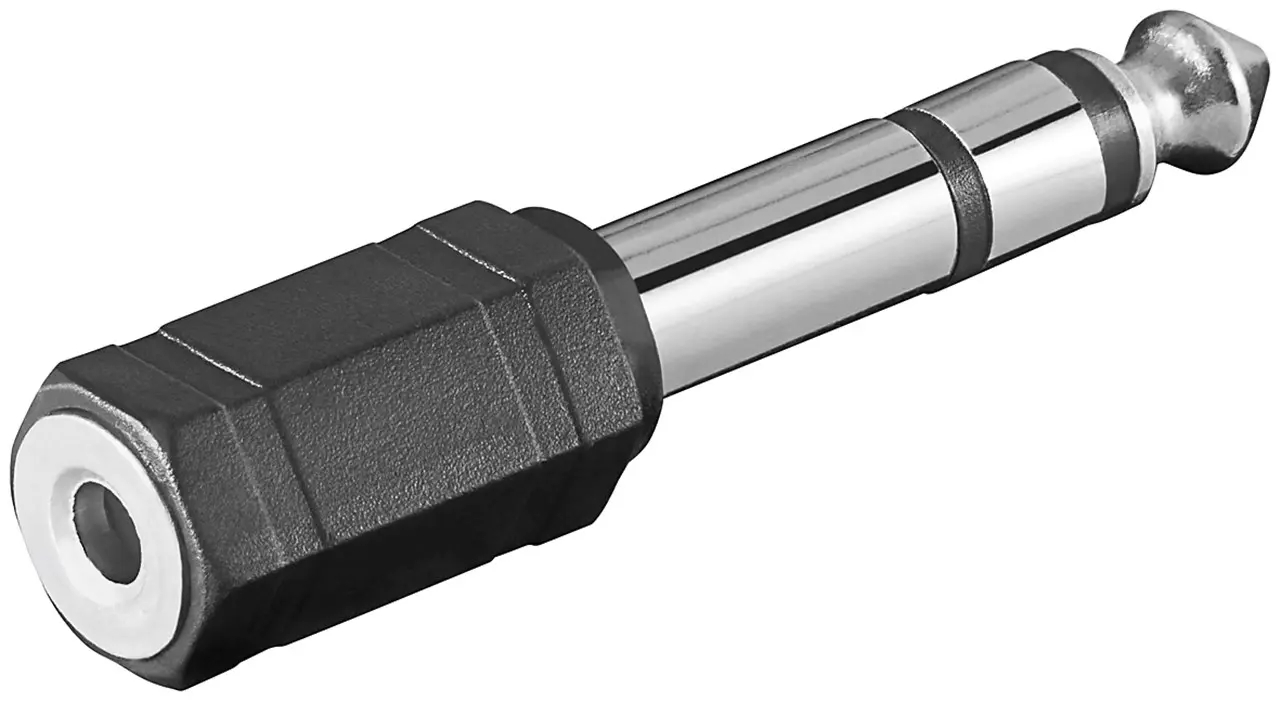 Redukcia 3,5 mm jack na 6,35 mm jack
