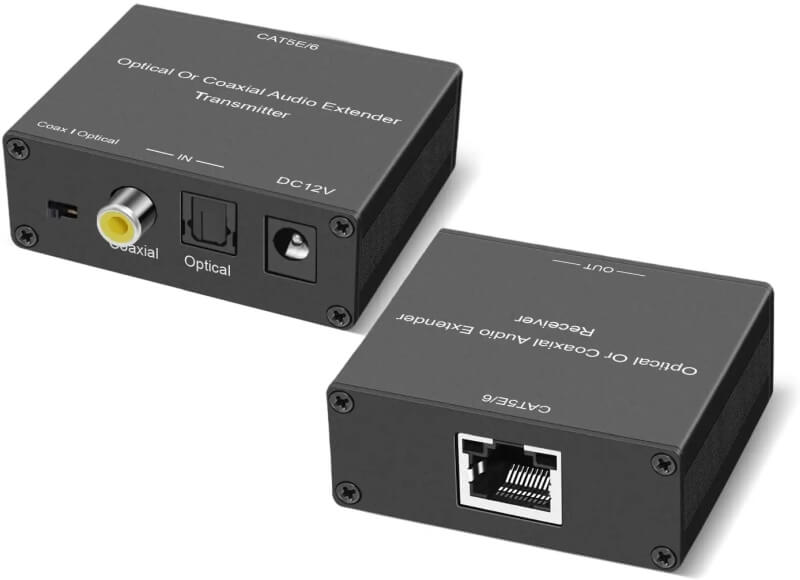 Transmitter Audio Toslink 150m LAN SPA-LHF01
