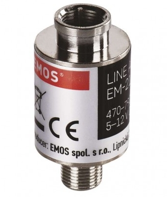 Zosilňovač signálu DVBT/T2 AMP-20 EM-2120
