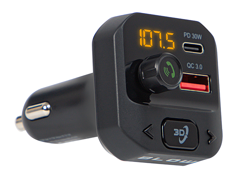FM vysielač BLOW BT202D handsfree sada + 3D stereo