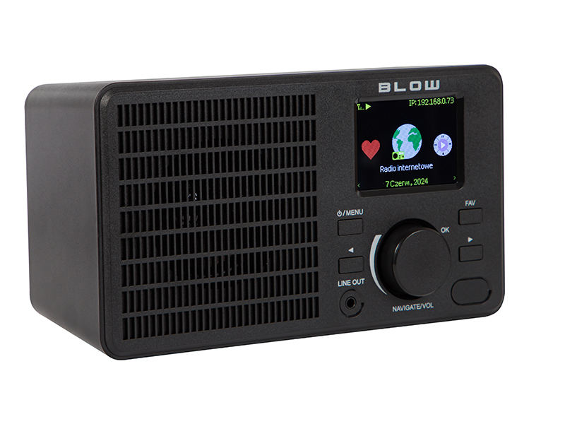 Prenosné internetové rádio BLOW RI1