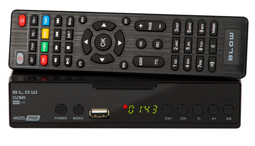 BLOW 4625 FHD V2 H.265 DVB-T2