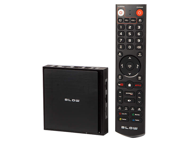 Bazárový kus - Android TV BOX BLOW BLUETOOTH V5  + Konfigurácia zdarma, + SweetTV na 3 mesiace zdarma + Konfigurácia zdarma