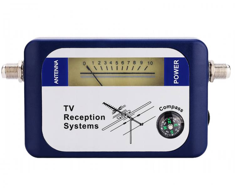 GGW LXU98 - ručný vyhľadávač signálu DVB-T/T2 s kompasom