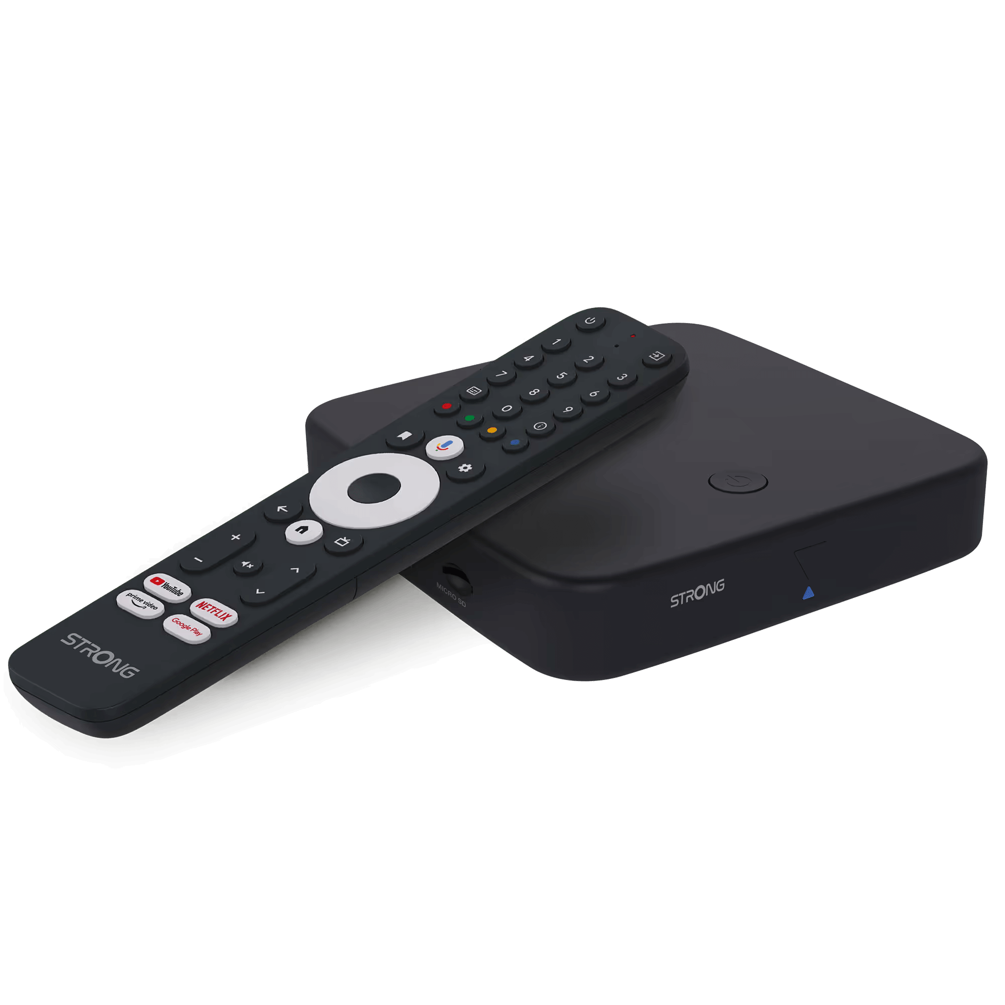 Strong SRT 423 4K UHD Android TV Box + DVB-T2/C prijímač