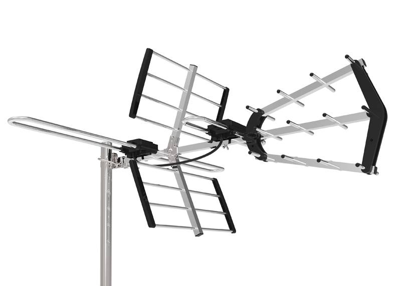 DVB-T2/T anténa VIRGA VR900 UHF/VHF