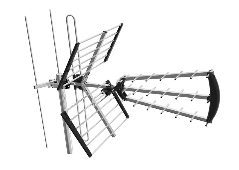 DVB-T2/T anténa VIRGA VR1000 UHF/VHF H/V