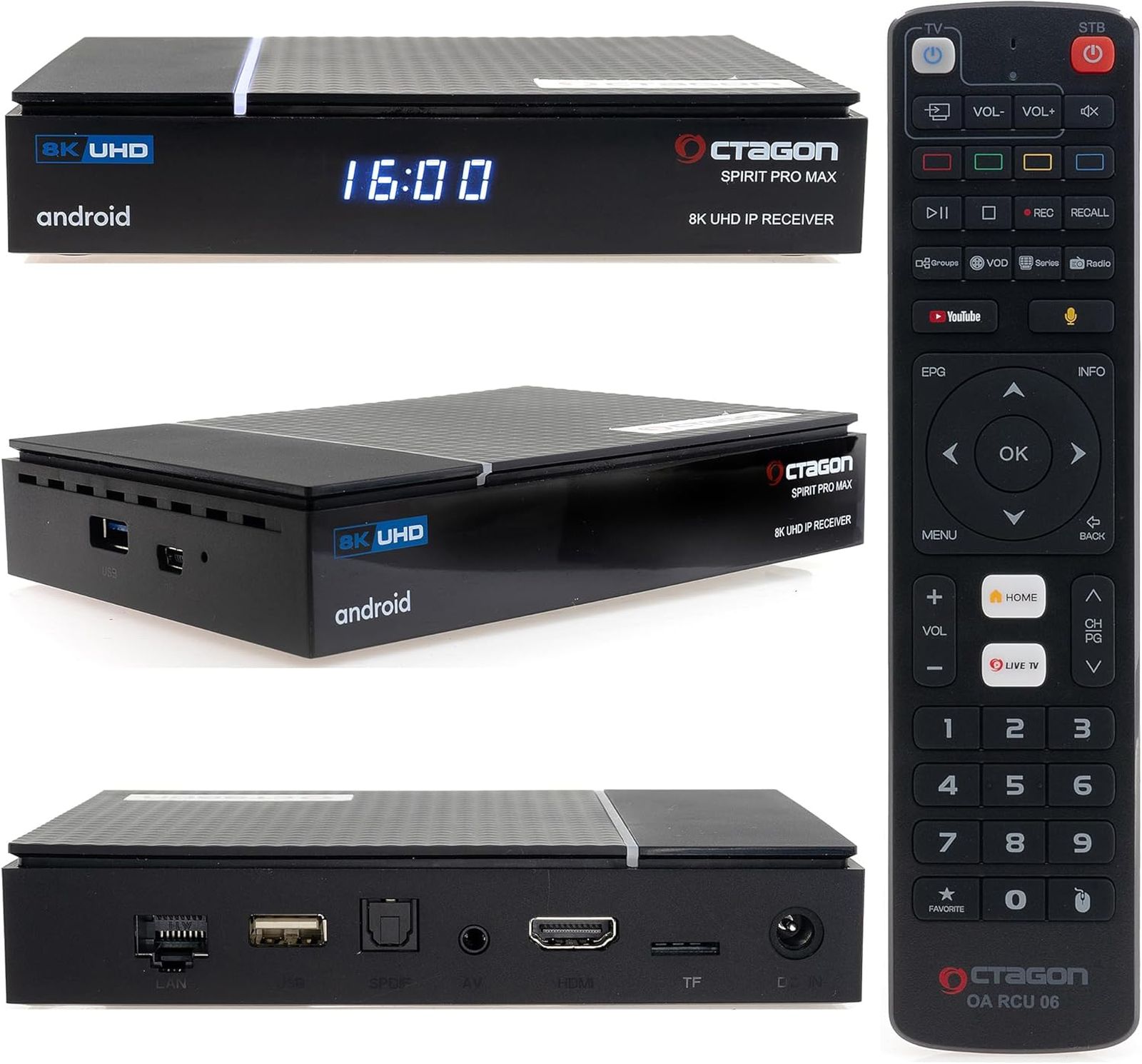 E-shop Octagon Spirit PRO MAX 8K