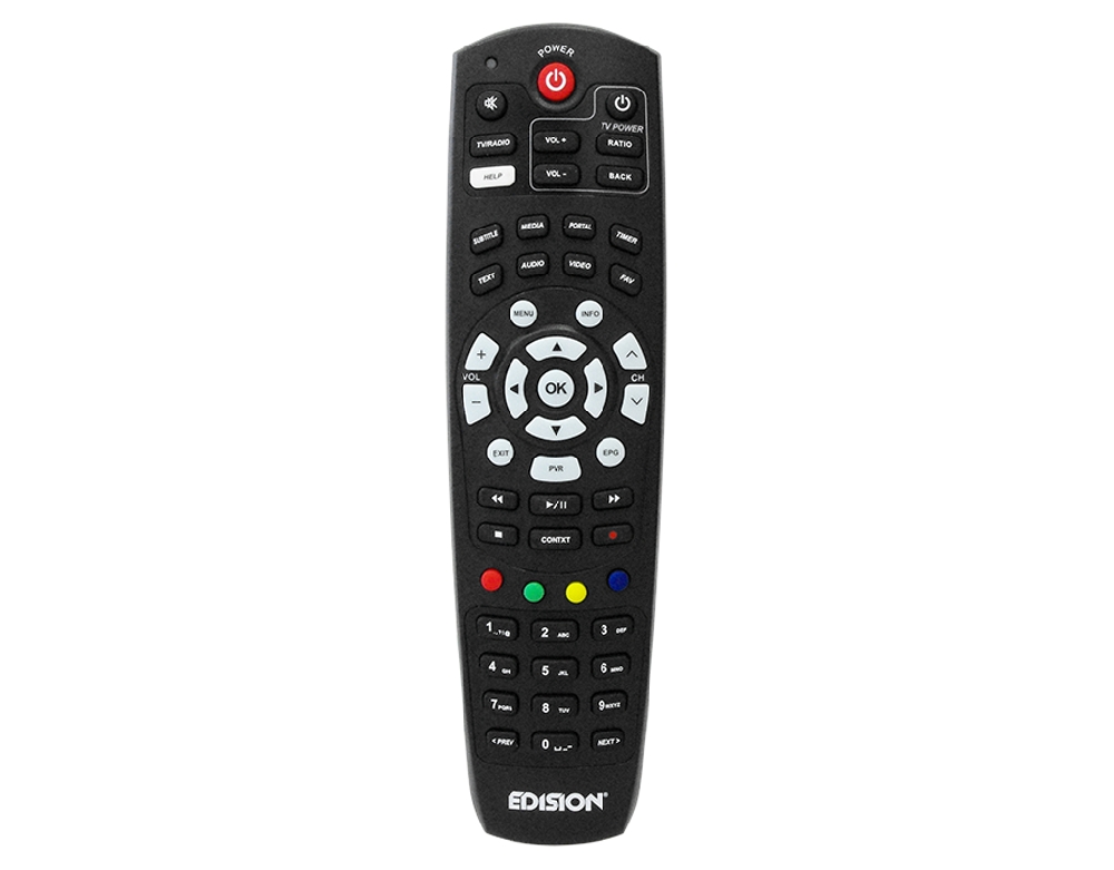 E-shop Edision Universal 1 diaľkový ovládač pre Edision a TV