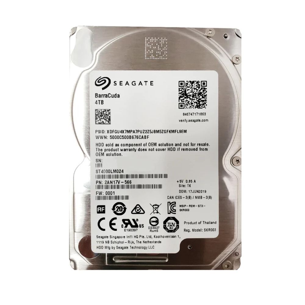 E-shop Seagate BarraCuda 4TB 2,5 palcový interný HDD SATA III