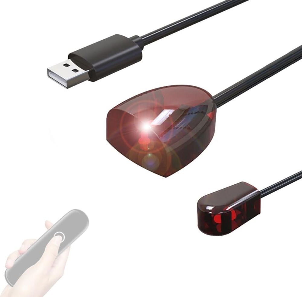 IR predlžovací kábel iHaospace i-776216 pre satelitné prijímače a Android TV boxy 2 m