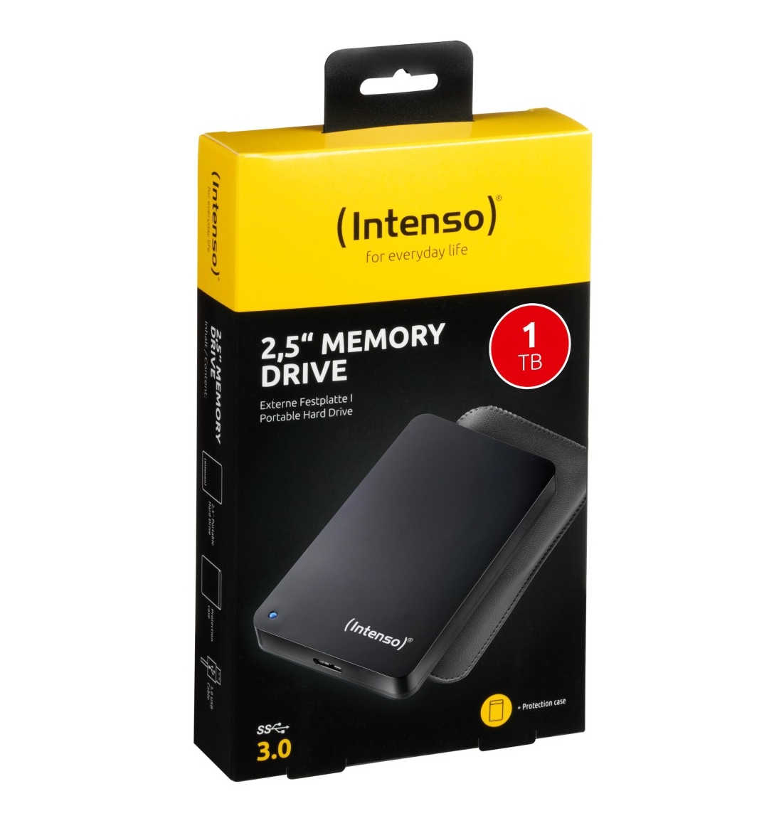 E-shop Intenso Externý HDD 1TB 2.5" USB 3.0 čierny