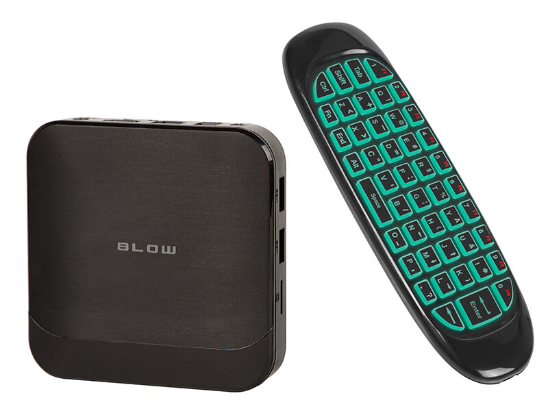 Android TV BOX BLOW BLUETOOTH V2.1 s klávesnicou