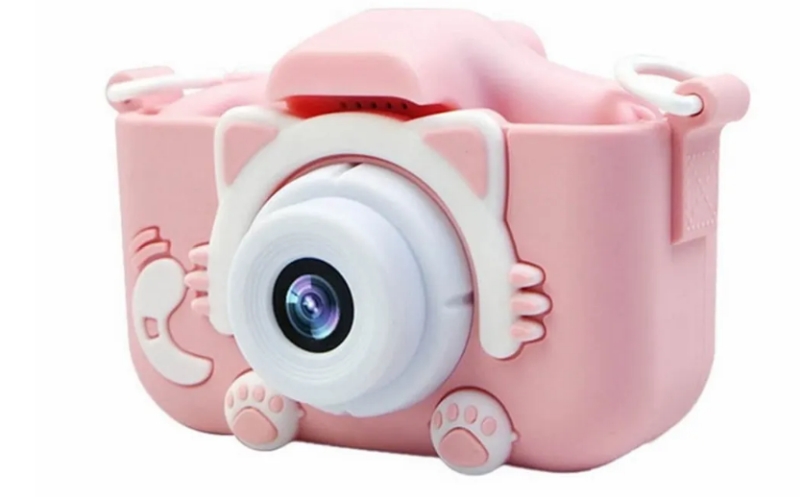 Digitálny fotoaparát pre deti X5 CAT mačka ružový