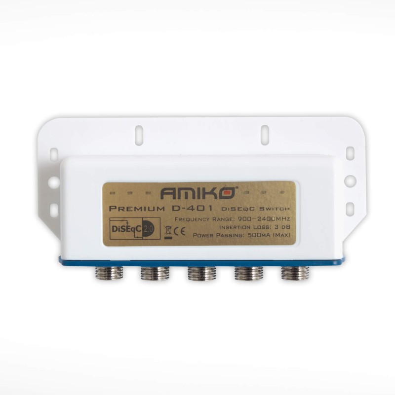 DiSEqC prepínač AMIKO 4/1 Premium outdoor