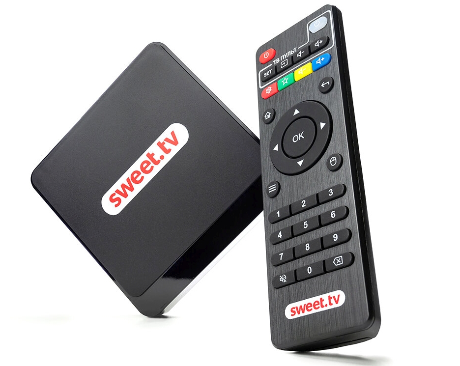 Sweet TV 4K Android TV box s 3 mesačným predplatným 140 staníc