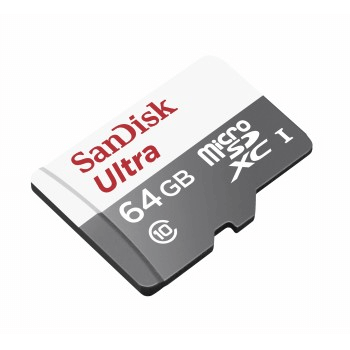 SanDisk ULTRA Micro SDXC 64GB 100MB/s Class 10 UHS-I + Adaptér (SDSQUNR-064G-GN3MA)
