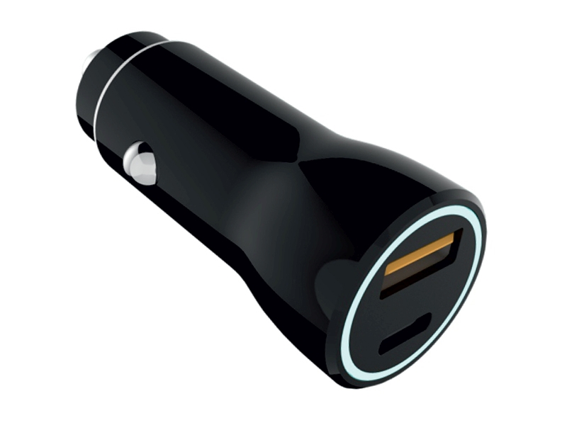 Autonabíjačka s USB-A a USB-C zásuvkou 36W G36W