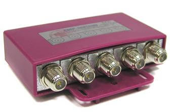 Sat + Tv zlučovač kr. EMP C3/2PNP-W1(P.180W) Twin