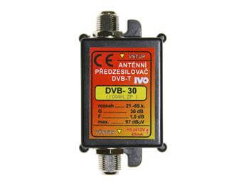 Ivo DVBT-30 XN zesilovač 30dB (5-12V)