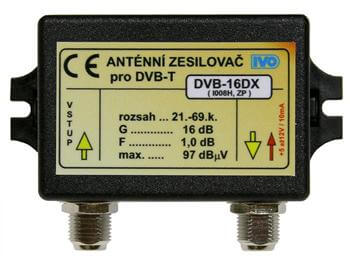 Ivo DVBT-16 DXN zosilňovač 16dB (5-12V)