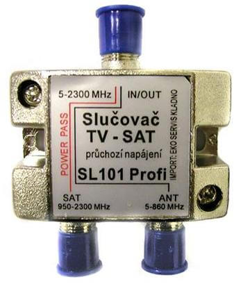 SAT + TV zlučovač SL101 PROFI