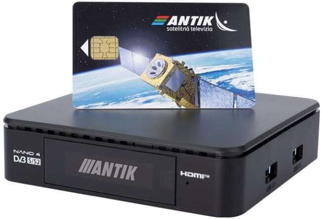 Antik NANO 4S + karta AntikSAT
