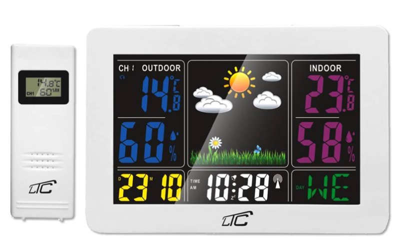 Meteostanica LTC STP07 biela