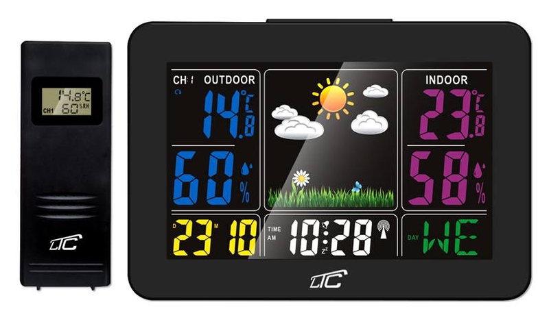Meteostanica LTC STP07 čierna