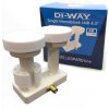 DI-WAY LNB MONO SINGLE WHITE LEOPARD LINE