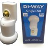 DI-WAY LNB SINGLE 0,1 dB, WHITE LEOPARD LINE