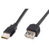 PremiumCord USB2.0 A M/USB2.0 A F kabel 2m
