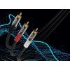 cinch y splitter kabel 3m 1 rca 2 rca 145