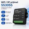 wifi rf prijimac 553055 rele brany 885