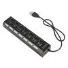 USB HUB 7xUSB 2.0 Aktivní hub