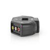 Switch 3x Cinch NEDIS VSWI2403BK