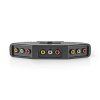 Switch 3x Cinch NEDIS VSWI2403BK