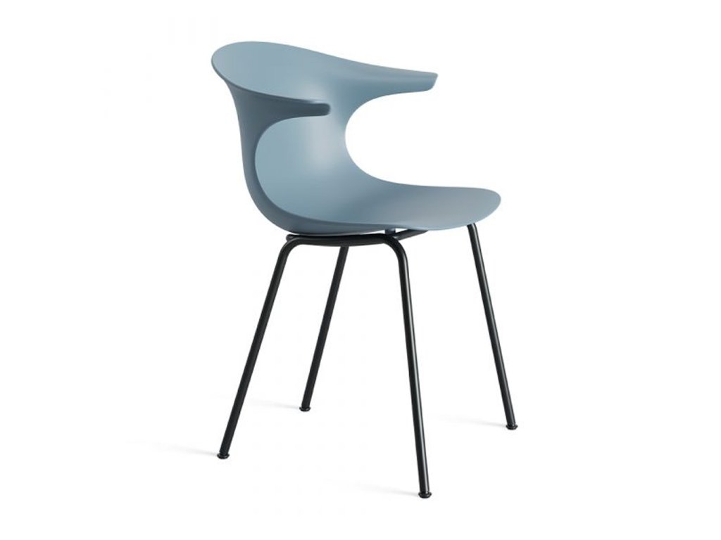 OMB 3D LOOP MONO stolicka s kovou podnozou Sedia Drevex