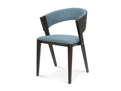 Fameg Cosy drevena calunena stolicka moderna Sedia Drevex