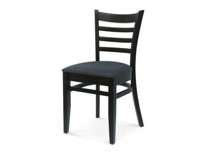Bistro drevena calunena stolicka sedia drevex
