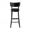elegantne cierne barove stolicky fameg solid sedia drevex