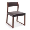 Linea moderne calunene drevene stolicka bez podrucok klasicke Sedia Drevex