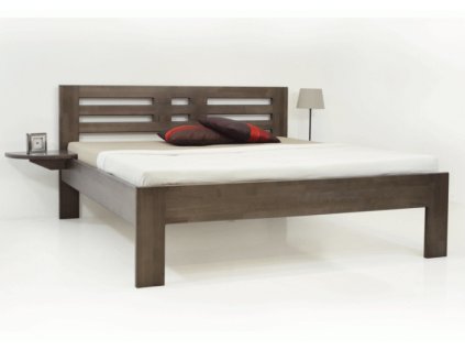 postel z masivu Klára  (Materiál Okoume, Rozměr 200x200cm)