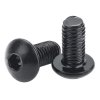 3384 1 m5x10 sroub s pulkulatou hlavou imbus cerneny