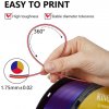 6047 3 filament kingroon silk pla tricolor modra zelena zlata 1 kg 1 75 mm