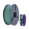 7136 filament sunlu silk pla dual color zeleno fialovy 1 75mm 1kg