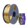 7157 filament sunlu silk pla tri color cerna zlata fialova 1 75mm 1kg